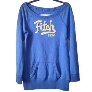 Fitch 1892 off the shoulder wide neck Sweat Shirt